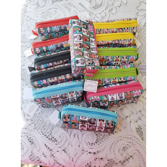 Frida Kahlo Coin Purse/Pencil Bag/Multiuse Bundle 4 Pieces - Picture 2 of 4